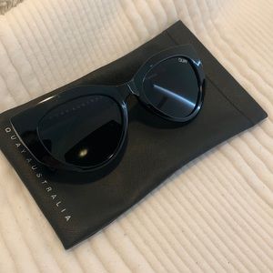 Quay Australia Sunglasses. Black.